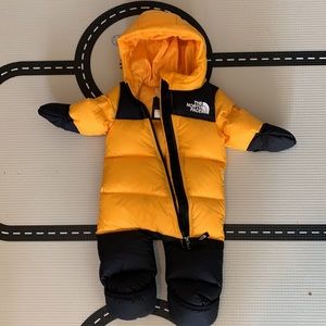 North face baby nuptse one piece suit